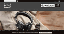 Desktop Screenshot of downtownhifi.at