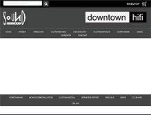 Tablet Screenshot of downtownhifi.at